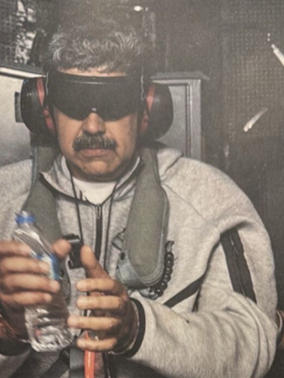 Nicolas Maduro yakalandı ve Venezuela'dan uçtu.