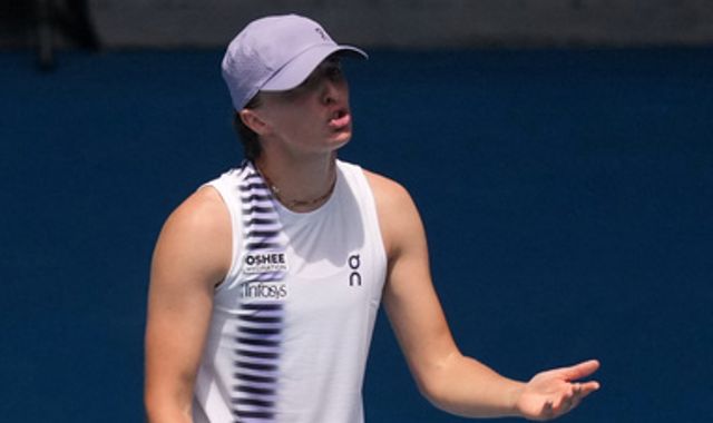 Qatar Open: No 1 seed Iga Swiatek loses to unseeded Maria Sakkari to crash out at quarter-final stage