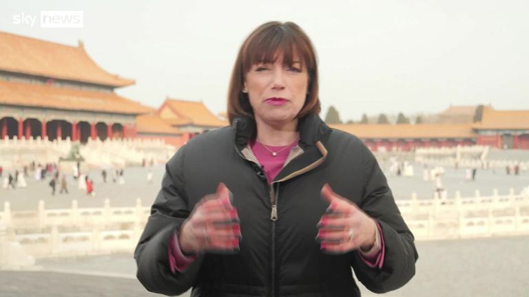 Political editor Beth Rigby in Beijing