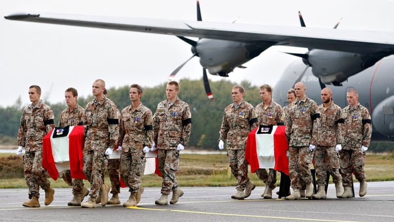 The Danish lost more soldiers in Afghanistan per capita than any other NATO nation. Pic: Reuters