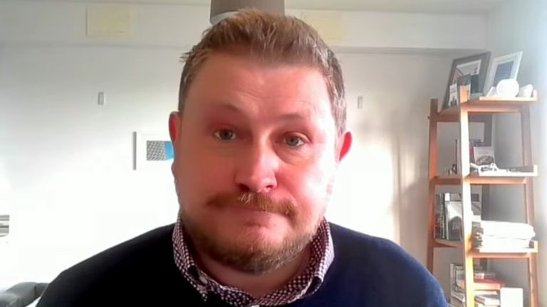 Andy Burrows, chief executive of the Molly Rose Foundation