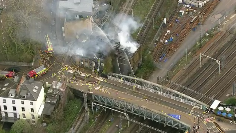 Disruption is expected until the end of the day.