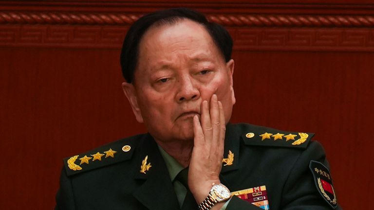 Zhang Youxia's ousting says something remarkable about the lengths Xi is willing to go. File pic: AP