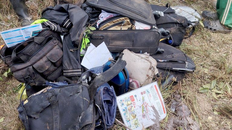 The cause of the crash is being investigated. Pic: Notiplaya via Reuters