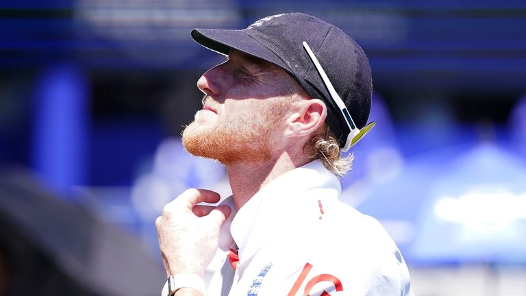 Ben Stokes looks frustrated after Australia seals its 4-1 Ashes victory. Pic: PA