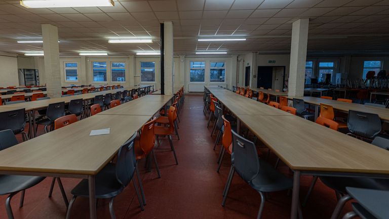 The canteen. Pic: Home Office