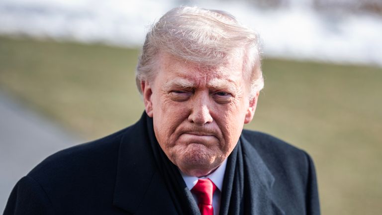 Trump Distances Himself from 'Would-Be Assassin' Claim Over ICE Victim