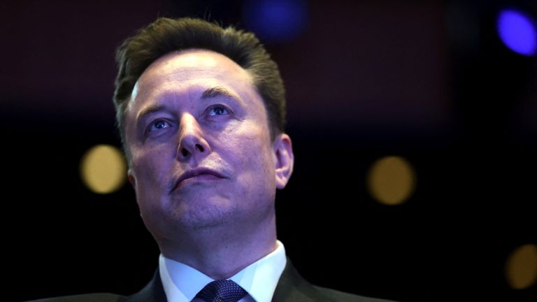 Elon Musk has responded to the criticism of Grok on X. Pic: Reuters/ Evelyn Hockstein

