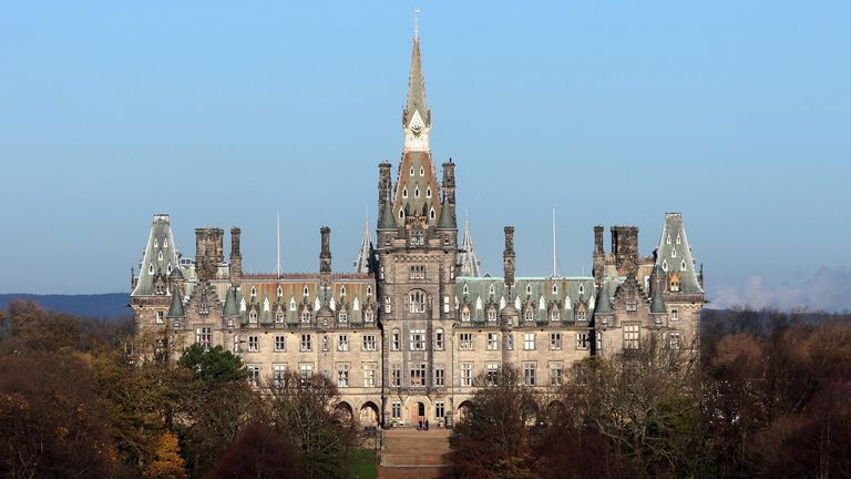 Fettes College in Edinburgh. Pic: PA