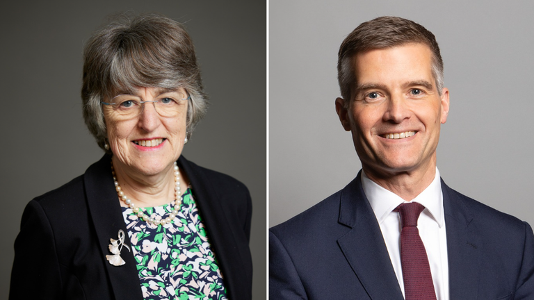 Baronowa Finlay i Lord Harper. Zdjęcia: Izba Lordów/Roger Harris