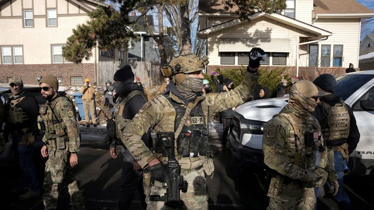 Hundreds more officers heading to Minnesota amid nationwide protests over  ICE killing of mother-of-three Renee Good | US News | Sky News