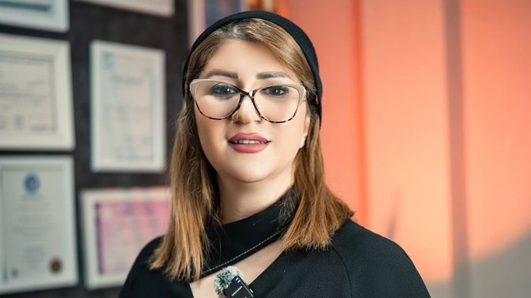 Dr Ameneh Soleimani is a dermatologist. Credit: Instagram