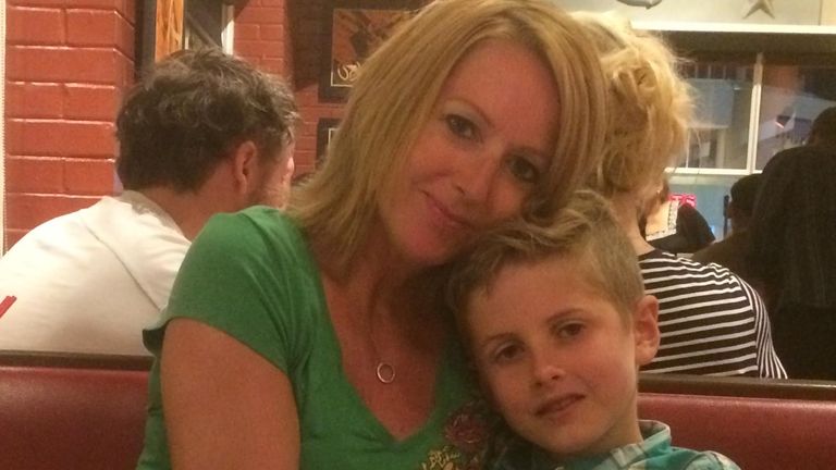 Isaac and his mum Lisa. Pic: Lisa Kenevan