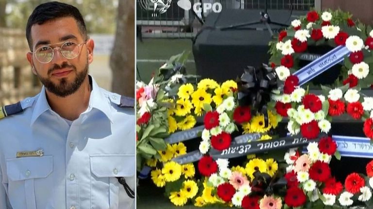 Police officer Ran Gvili. Pic: Hostages and Missing Families Forum