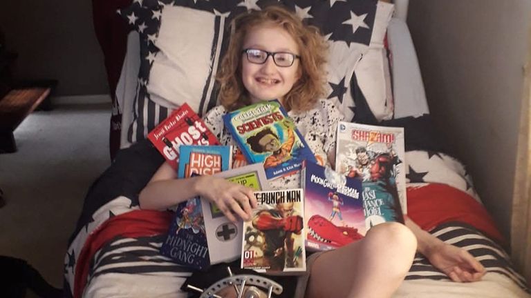 James Wood was 12 when he first saw Jabbar. Pic: Family Handout/PA 