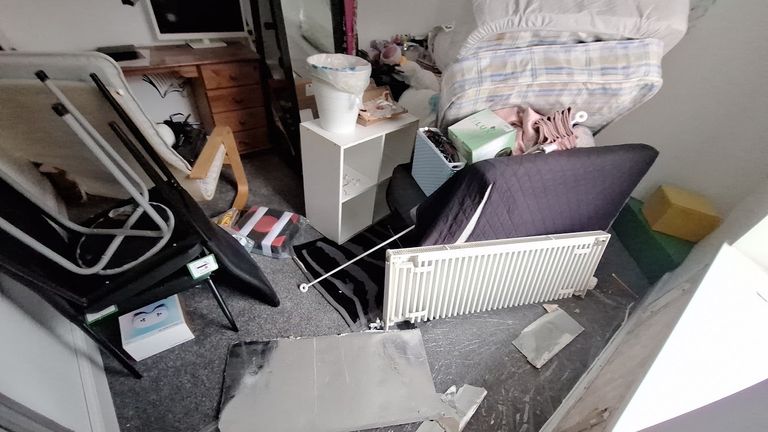 Not quite the home of a fairytale. Pic: Jane Wallbank