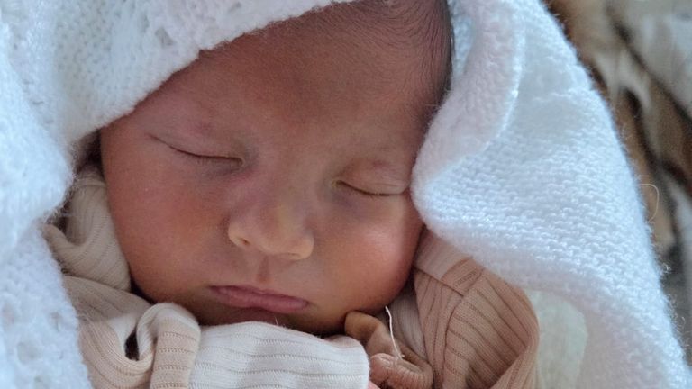 Baby Cora Donohue has benefited from the new service. Pic: PA