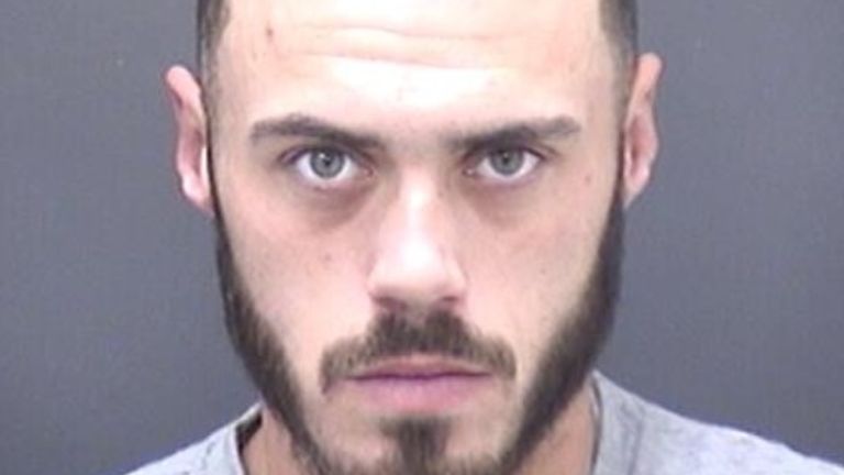 Jonjay Harrison również został skazany na 32 lata. Zdjęcie: Policja w Dorset 