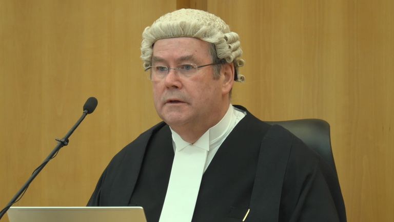 Judge William Gallacher. Pic: PA