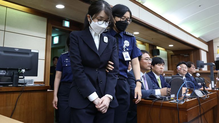 Kim was jailed for 20 months. File pic: AP