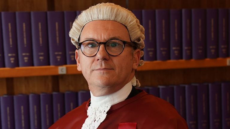 Sędzia Sądu Najwyższego Lord Colbeck. Zdjęcie: Sądownictwo Szkocji