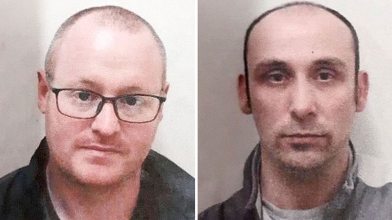 Matthew Armstrong and Daniel Washbourne. Pic: Avon and Somerset Police/PA 