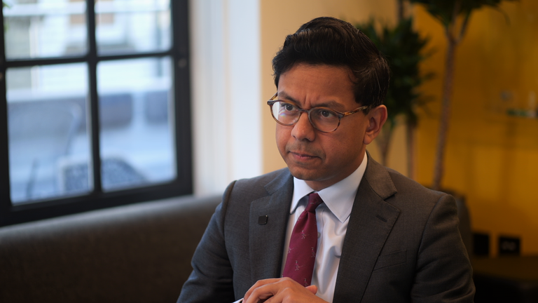 Yapay Zeka ve Çevrimiçi Güvenlik Bakanı Kanishka Narayan Sky News'e konuşuyor