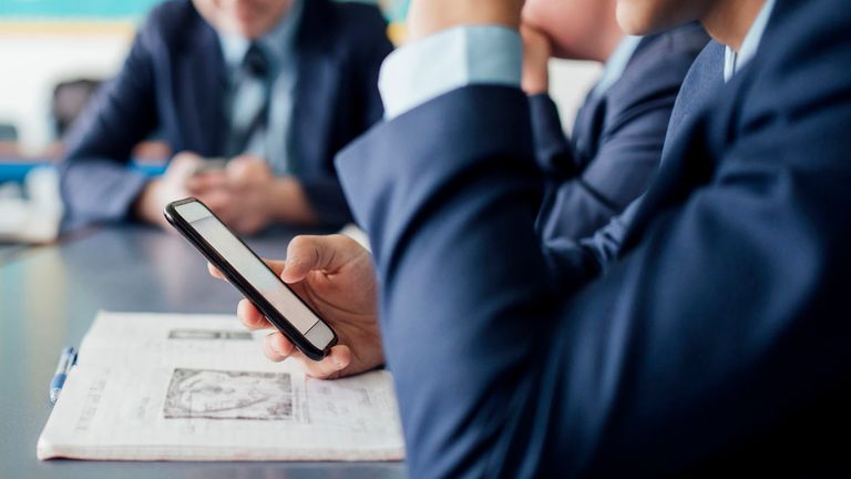 The education secretary has written to schools in England about their mobile phone policies. File pic: iStock
