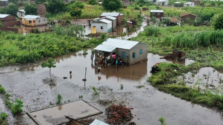 Powódź w prowincji Tete w Mozambiku. Zdjęcie: AP