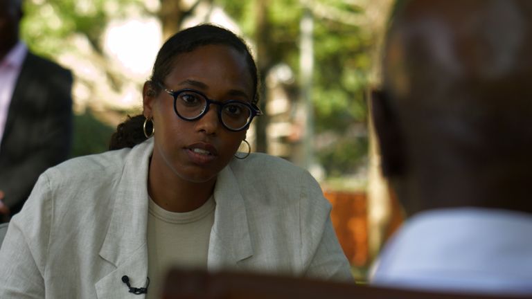 Sky's Yousra Elbagir speaks to President Museveni