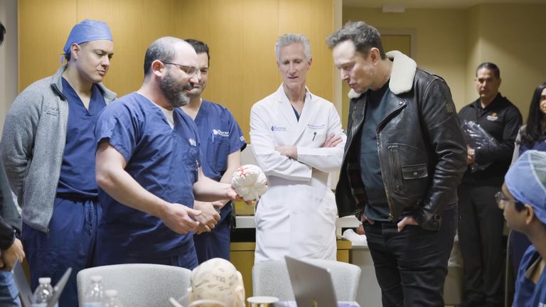 Elon Musk has high hopes for the technology Pic: Neuralink