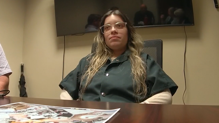 Peres Magalhaes giving evidence to police, allegedly implicating Brendan Banfield