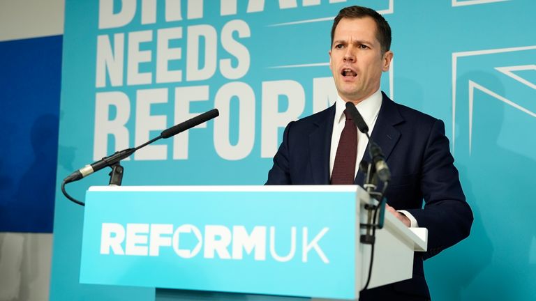 Robert Jenrick speaking at a Reform UK press conference in Westminster, London, where it was announced the former Conservative MP has joined Reform UK . Picture date: Thursday January 15, 2026. PA Photo. Photo credit should read: Jordan Pettitt/PA Wi