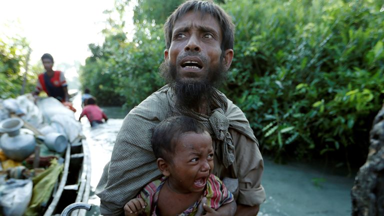 Refugiados Rohingya em 2017. Foto de arquivo: Reuters