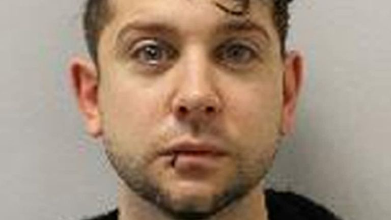 Davidson was found guilty on Wednesday. Pic: Metropolitan Police