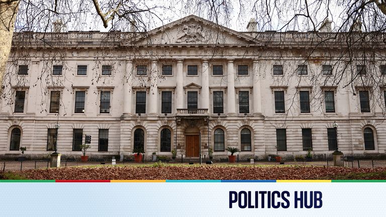 Royal Mint Court, the proposed site of China's planned mega‑embassy, is seen after the government approved China's application to redevelop