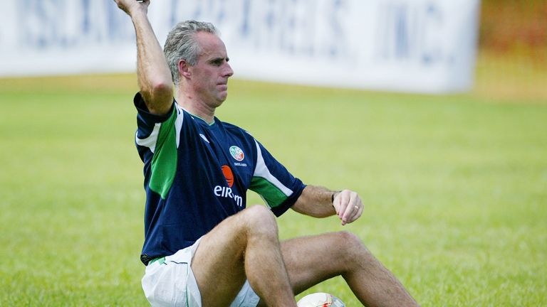 McCarthy, Mayıs 2002'de Saipan'da bir eğitim sırasında. Resim: Reuters