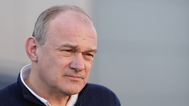 Sir Ed Davey. Pic: PA