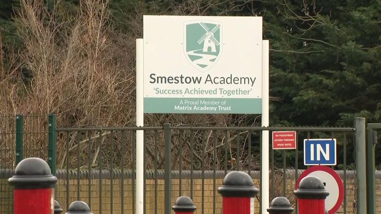 The 45-year-old was found with injuries on the grounds of Smestow Academy