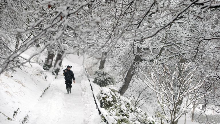UK Snow: Amber Warnings Issued for Scotland as 40cm Forecast