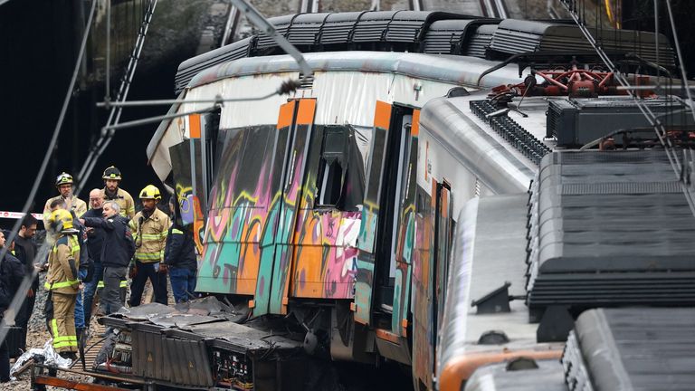 Train Derailment Near Barcelona Claims Driver's Life, Injures 37