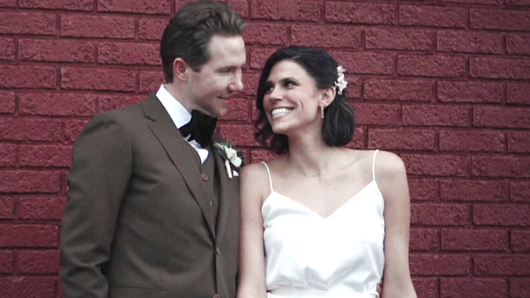 Monique ve Spencer Tepe, düğün videolarına göre Ocak 2021'de Columbus'ta evlendiler. Resim: NBC News aracılığıyla Rob Misleh'in izniyle