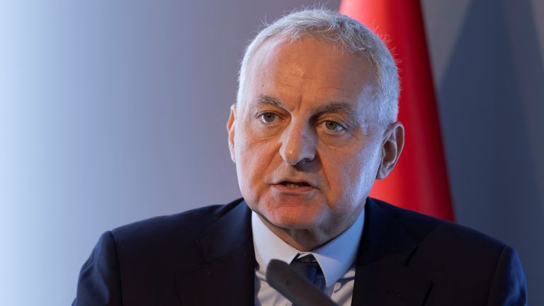 Tufan Erginbilgic pictured last year. Pic: Reuters