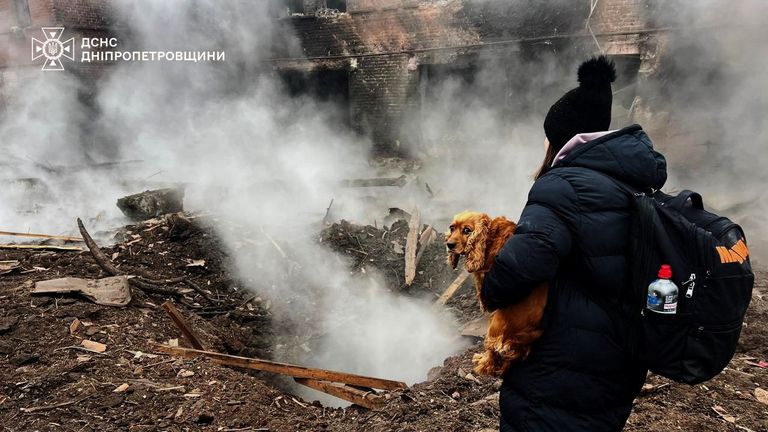  Pic: Press service of the State Emergency Service of Ukraine/Reuters