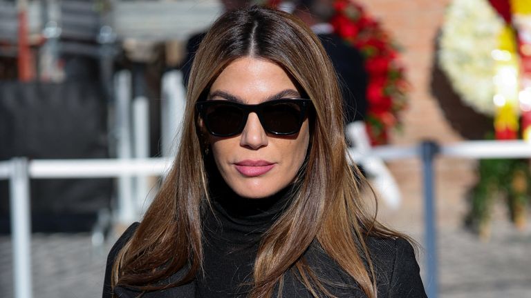 Model Bianca Brandolini d'There de Cenaze Fotoğrafındaydı: Reuters