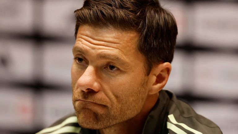 Madrid manager Xabi Alonso. Pic: Reuters