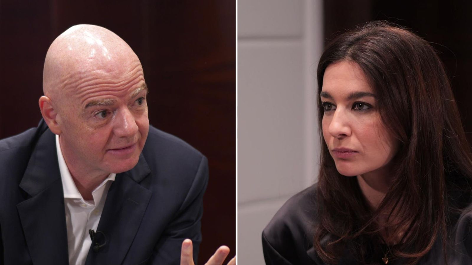 FIFA boss Gianni Infantino apologises for fans joke - and insists Trump deserved peace prize