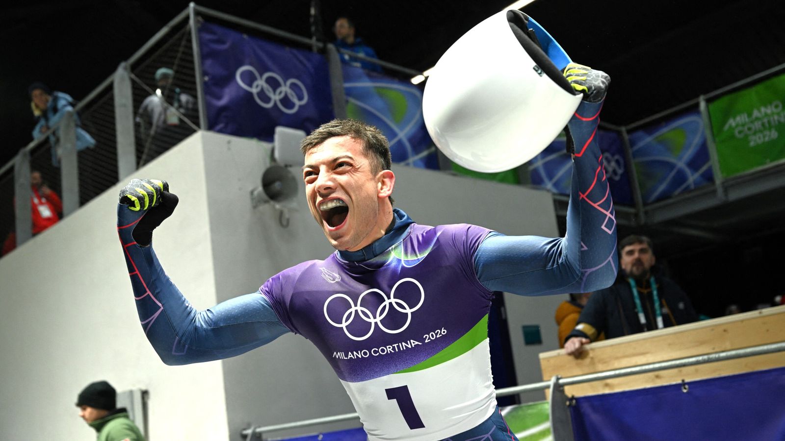 Team GB secure first gold at 2026 Winter Olympics as Matt Weston wins men’s singles skeleton