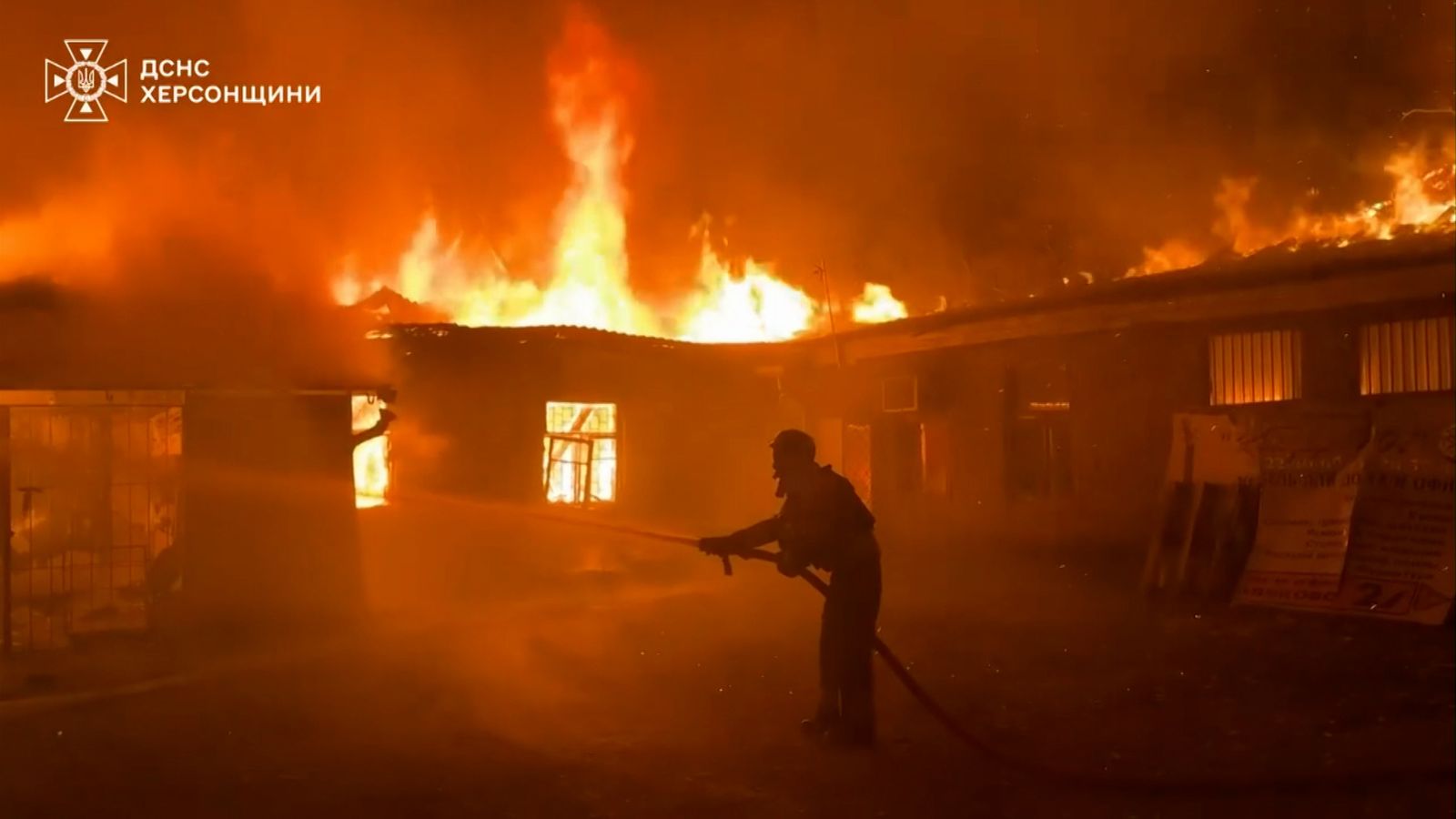 Russia launched 400 drones, 40 missiles to hit Ukraine's energy sector, Zelenskyy says