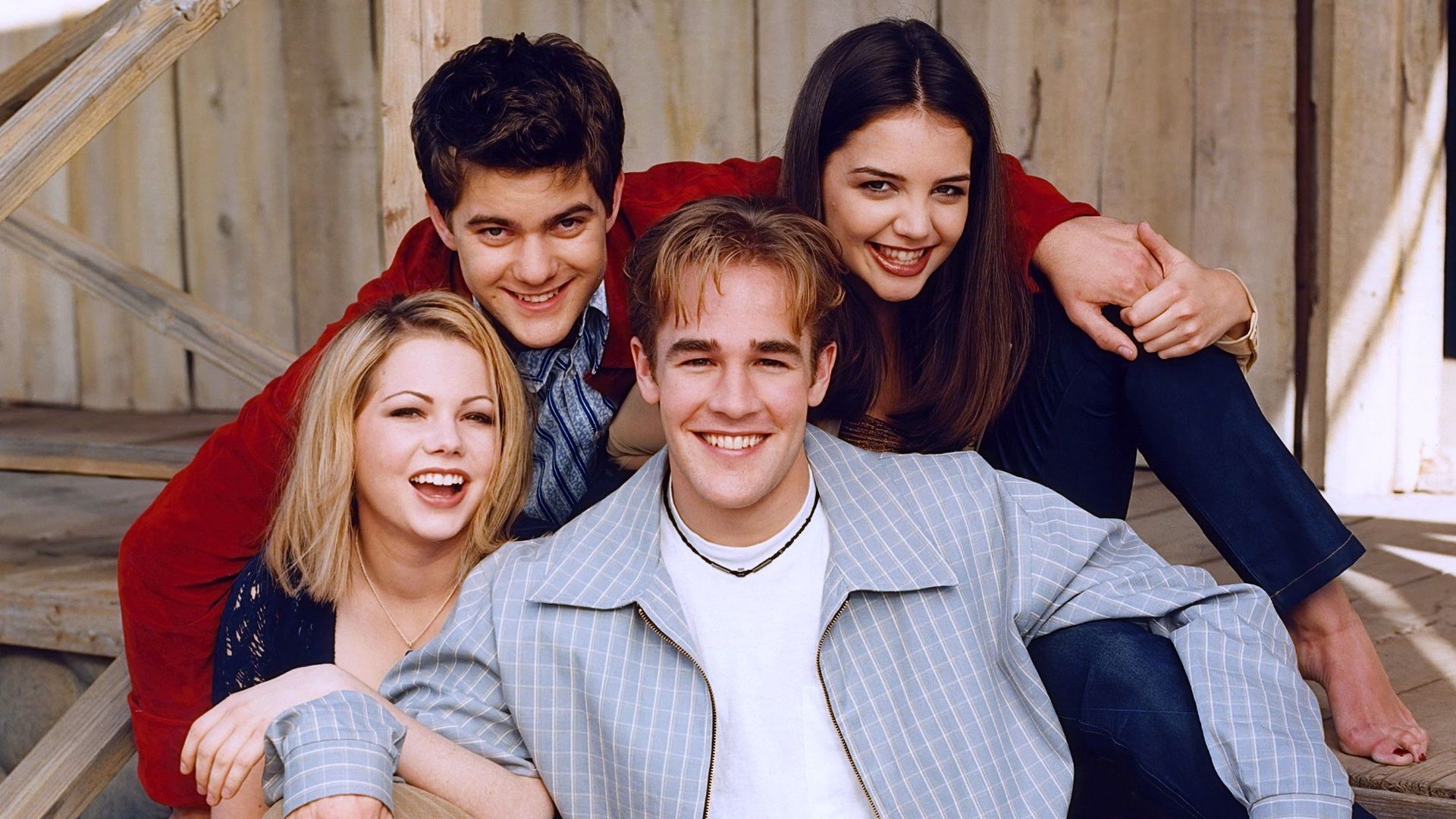Katie Holmes pays tribute to 'hero' Dawson's Creek star James Van Der Beek